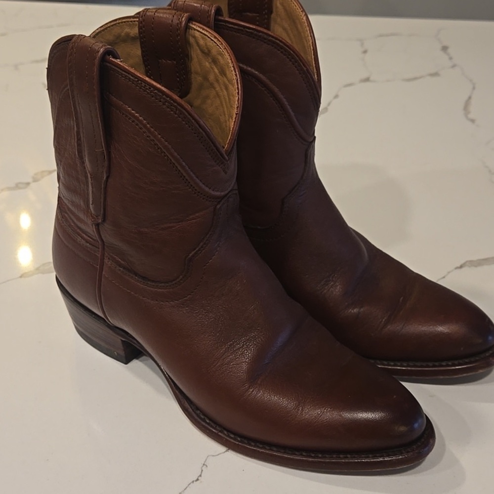 Tecovas Leather Penny Boots
